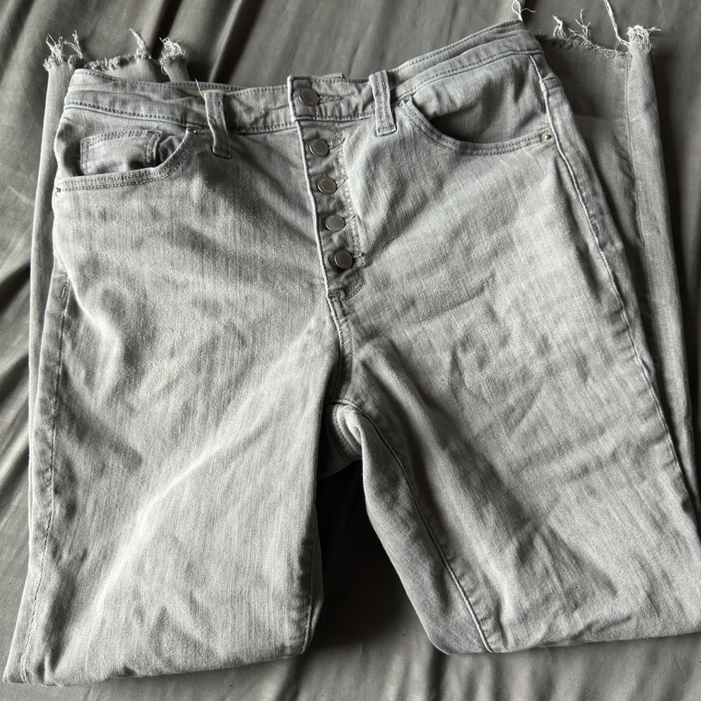 Universal Thread Gray High Rise Skinny Jeans Size 10/30R